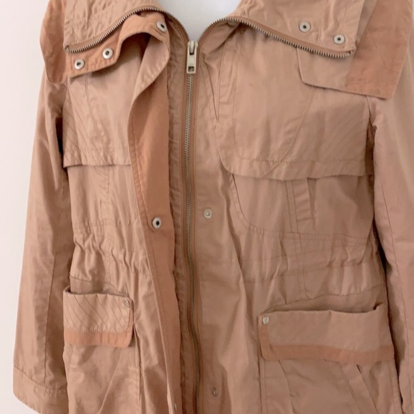 Dusty rose zip-up jacket - Picture 3 of 8